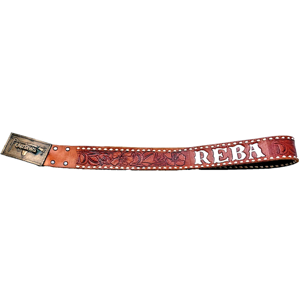 Vintage Western Leather Belt "Reba"